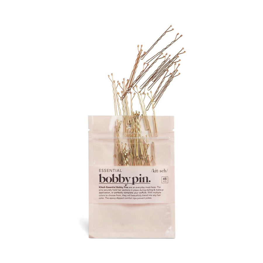 Kitsch Pro Essential Bobby Pin Set, 45 Count (Blonde)