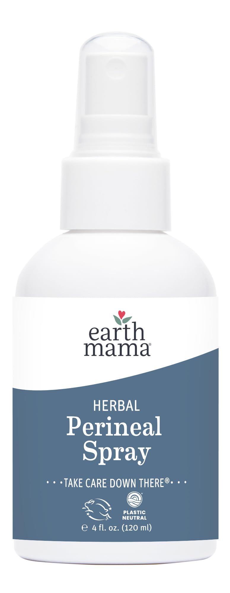 Herbal Perineal Spray | Safe for Pregnancy and Postpartum Recovery, Witch Hazel Natural Cooling Spray For After Birth Feminine Care Essentials, No Benzocaine or Butane, 4-Fluid Ounce