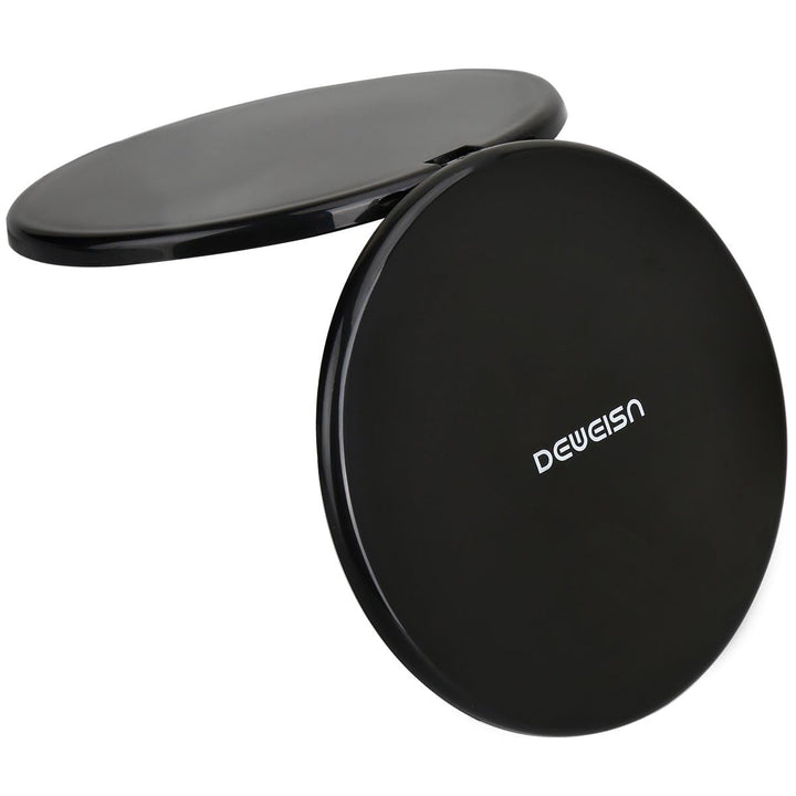 Magnifying Compact Cosmetic Mirror Elegant Pocket Handheld Makeup Mirror with Powerful 10x Magnification and 1x True View Mirror for Travel or Your Purse