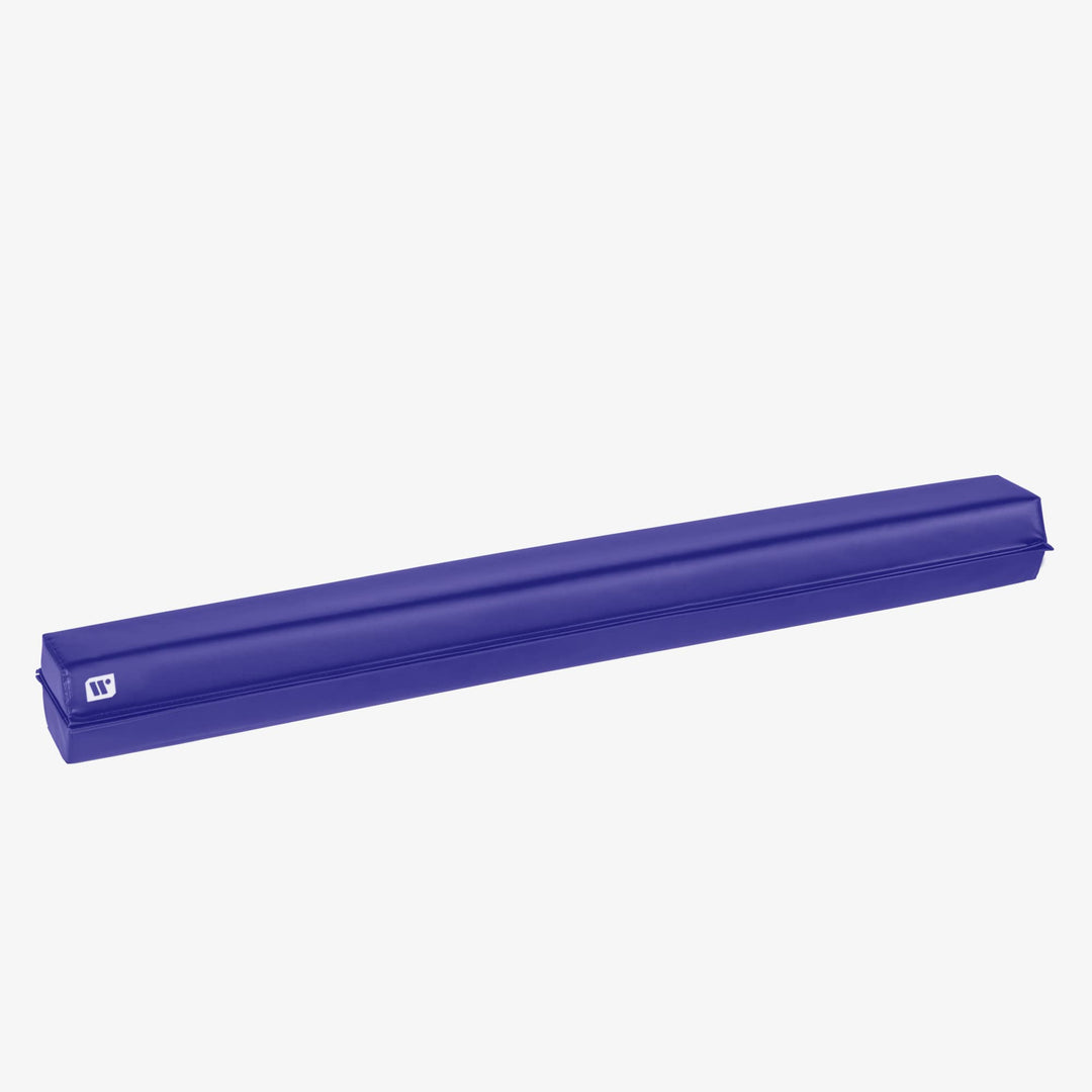 9 ft Folding Foam Balance Beam Bar, Portable Gymnastics Equipment for Gymnast, Children or Cheerleaders, Purple