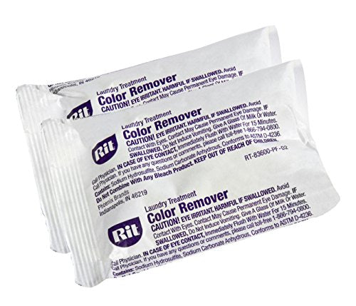 Pack of 2 Dye Laundry Treatment Color Remover