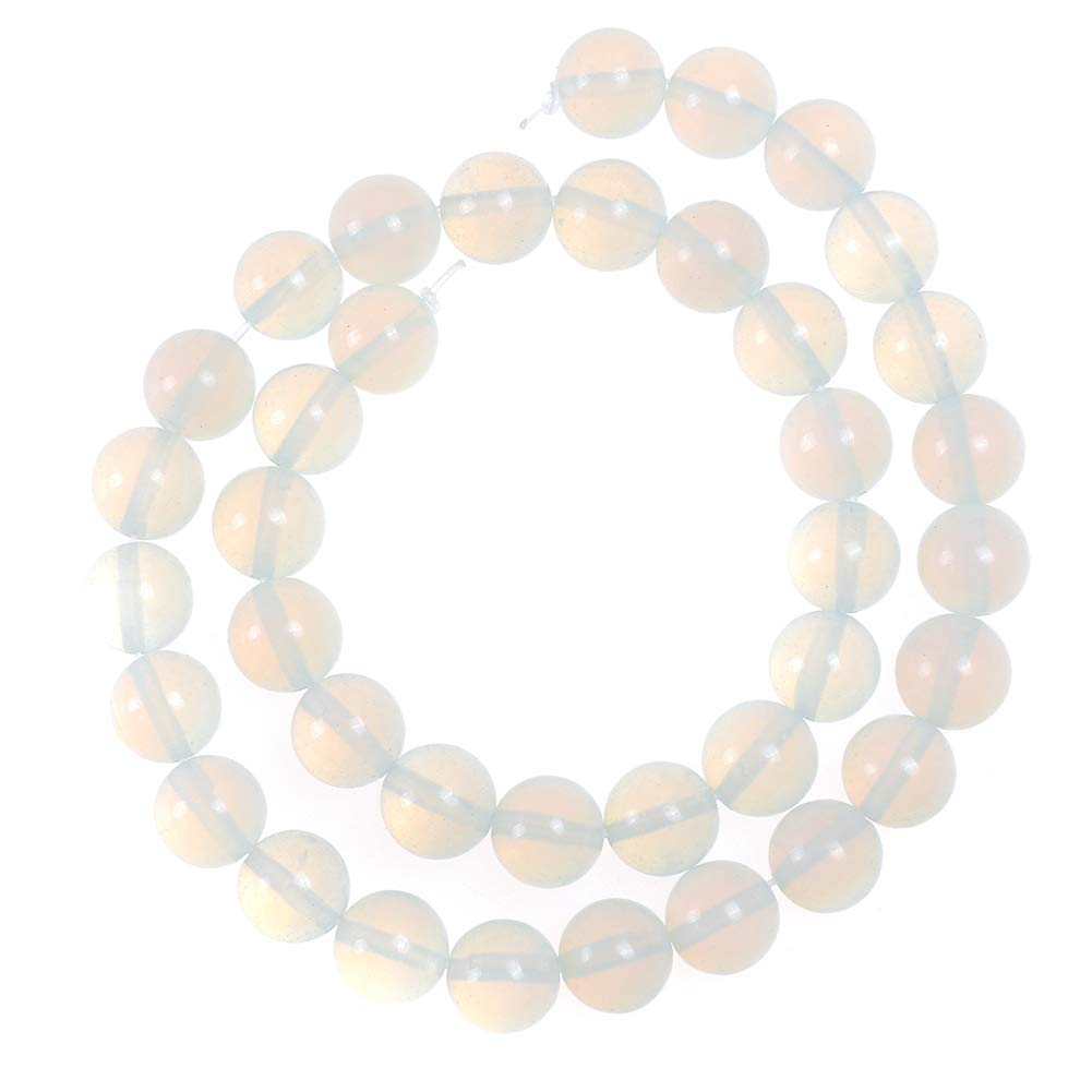 Blue Imperial Jasper Beads for Jewelry Making Stone Bead Bracelets Chakra Round Gemstone Beads Bulk, 45pcs 8mm Jasper Stone