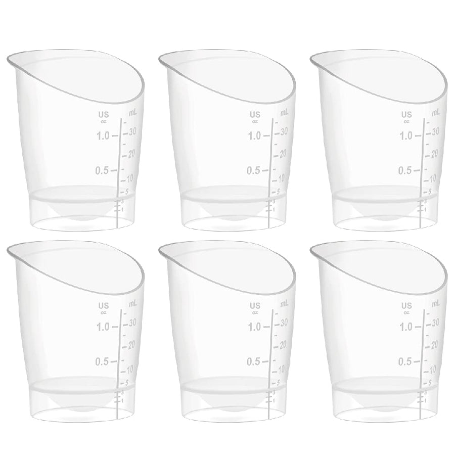 Baby Feeding Cup; Disposable Reuseable Baby Cup, Short Term Infant Feeding Cup; First Milk Collection Cup; 1 oz (6ct)