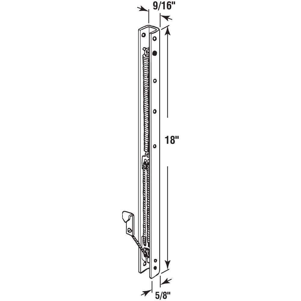 Prime-Line FA 1720 18 In. Window Block and Tackle Sash Balance (Single Pack)