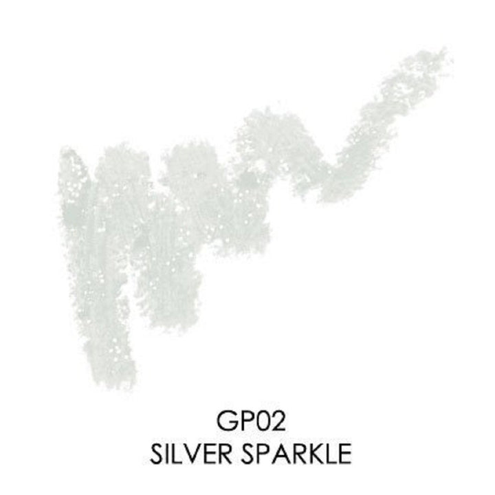 Beauty GLITTER PENCILS 0.039 oz, Silver sparkle, 1.106 g