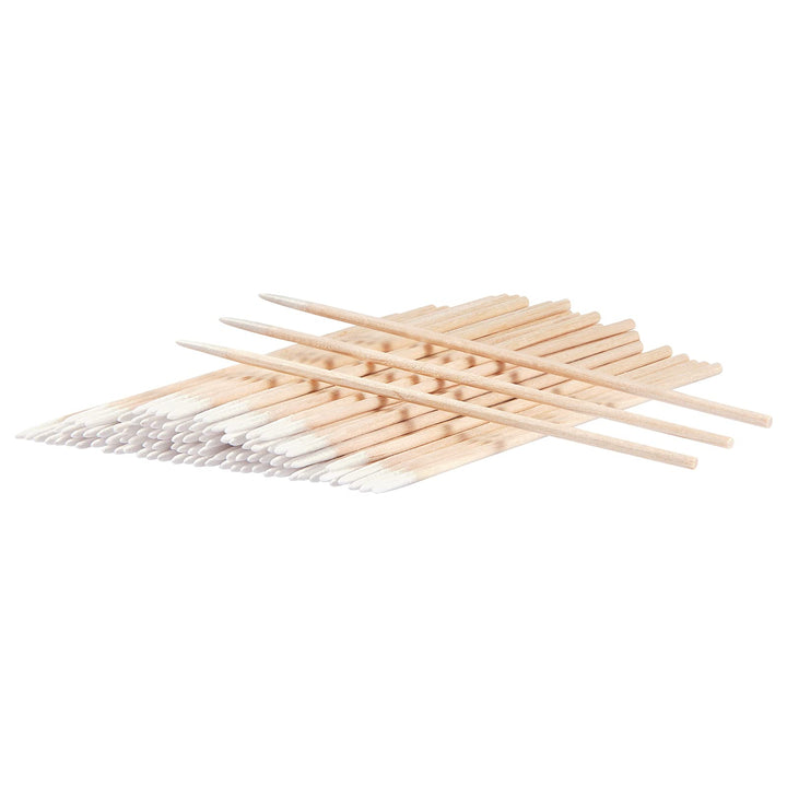 500 Count Microblading Cotton Swab, Cotton Swabs Pointed Tip, Wood Cotton Stick, Cotton Tipped Makeup Cosmetic Applicator Sticks, Tattoo Permanent Supplies