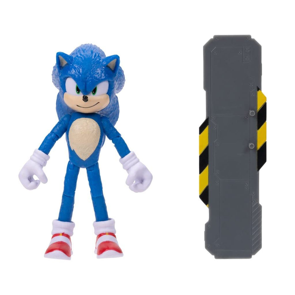 Sonic The Hedgehog 2 The Movie 4 Articulated Action Figure Collection (Sonic)