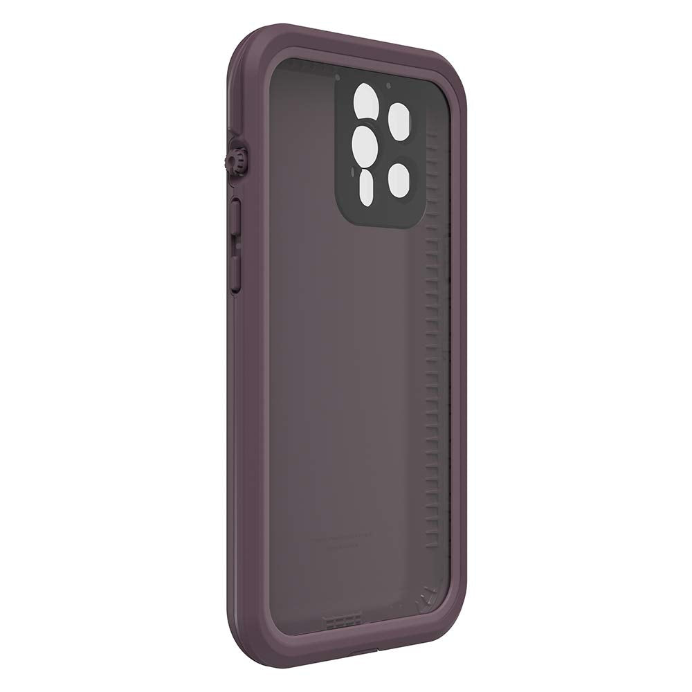 iPhone 12 Pro Max FRE Series Case - OCEAN VIOLET (BERRY CONSERVE/DUSTY LAVENDER), waterproof IP68, built-in screen protector, port cover protection, snaps to MagSafe
