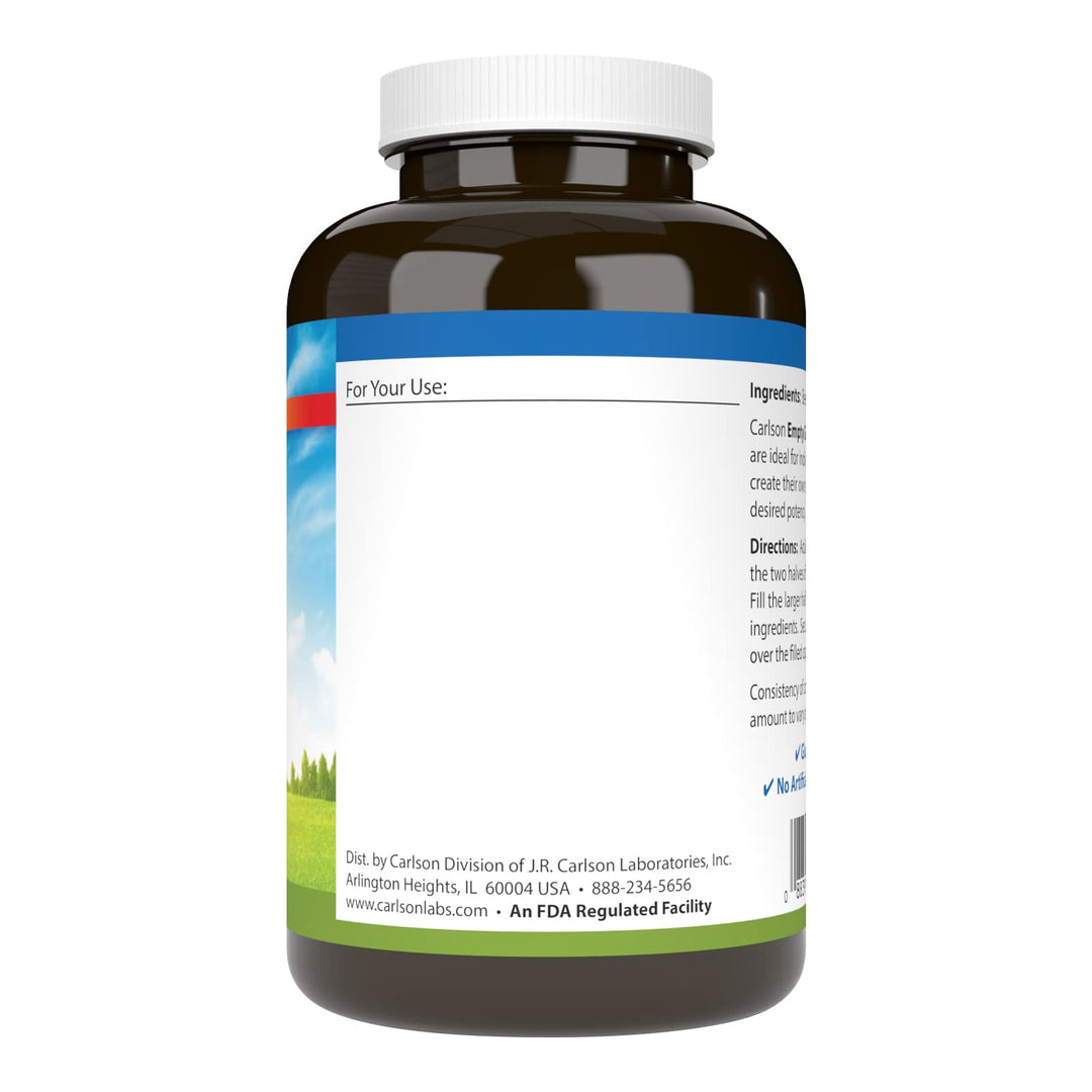 - Empty Gelatin #00 Capsules, Easy to Separate & Fill, 150 capsules