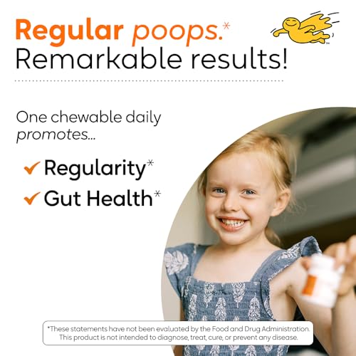 Protectis Kids | Probiotic for Ages 3+ | Eases Occasional Digestive Issues & Promotes Regularity | Allergen, Dairy, Soy & Gluten Free | Backed by 30 Years of Research | 30 Day Supply