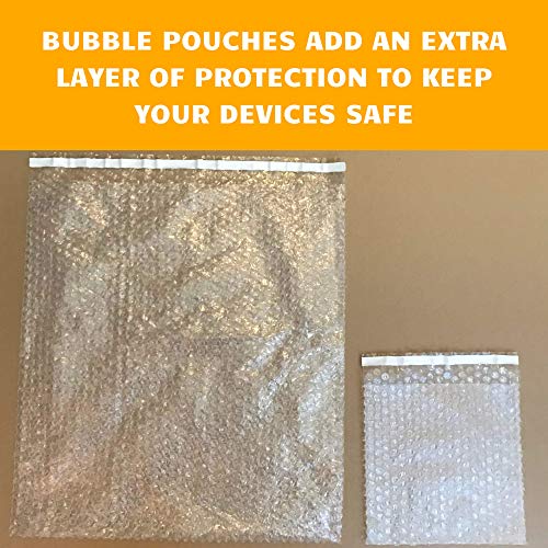 Universal Laptop Shipping Box, Fits Most Laptops Screen Size 10”-18”, Mailing Box with Foam and Bubble Protection