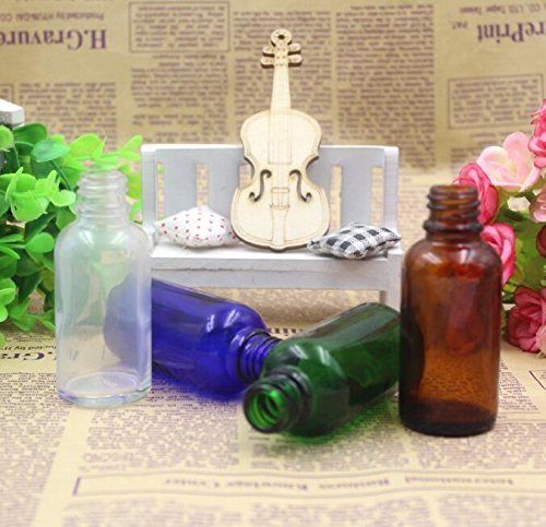 4PCS 10ML 0.34oz Brown Glass Empty Quality Standard 360 Degree Rotation Spray Bottles Atomizer Nasal Sprayer Container For Saline Water Medical Cleaning Wash​​ Dispensing​ Perfum