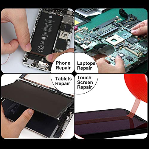 2mm / 3mm x 25M Phone Repair Tape LCD Touch Screen Repair Tape Phone Adhesive Tape LCD Screen Adhesive Tape for Cell Phone, iPad, Tablets, Laptops, Camera