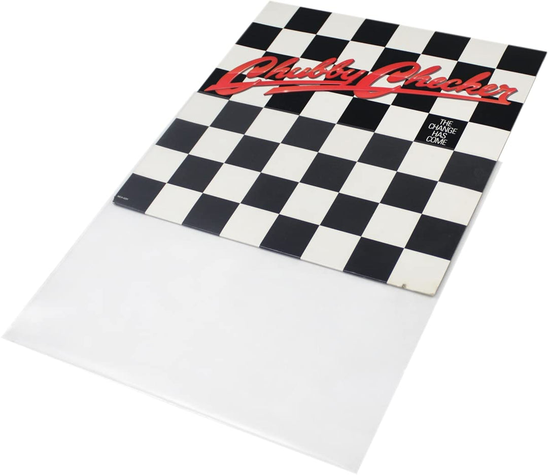 (100) 12 Record Outer Sleeves - EXTRA HEAVY DUTY 4 Mil Thick - Soft Polyethylene - 12-3/4 x 12-1/2 - Archival Quality