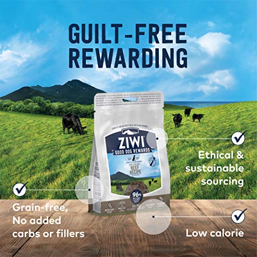 Peak Good Dog Rewards Training Treats – All Natural, Grain-Free, Healthy Dog Treats (Beef, 3oz)