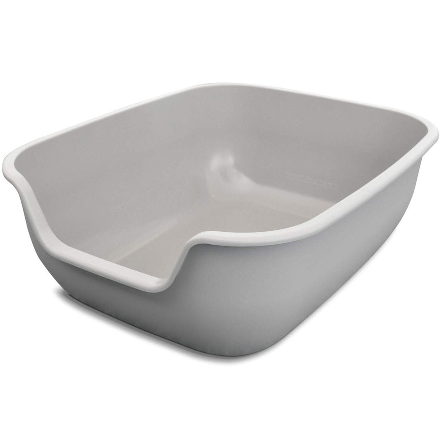 BetterBox Non-Stick Large Litter Box, Pet Safe Coating for Easier Cleaning, Open Top Promotes Healthy Usage, Made of Stronger ABS Plastic