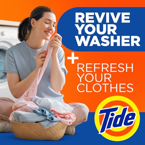 Washing Machine Cleaner, Washer Machine Cleaner with Oxi for Front and Top Loader Washer Machines, Deep Cleaning Residue & Odor Eliminator, 7 Month Supply