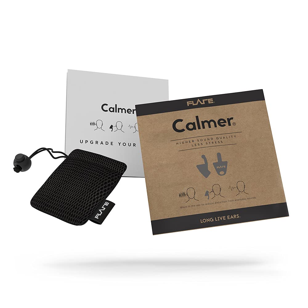 Flare Calmer – Ear Plugs Alternative – Reduce Annoying Noises Without Blocking Sound – Soft Reusable Silicone - Grey