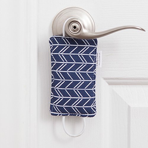 The Original Cushy Closer Door Cushion (Birch-Navy)