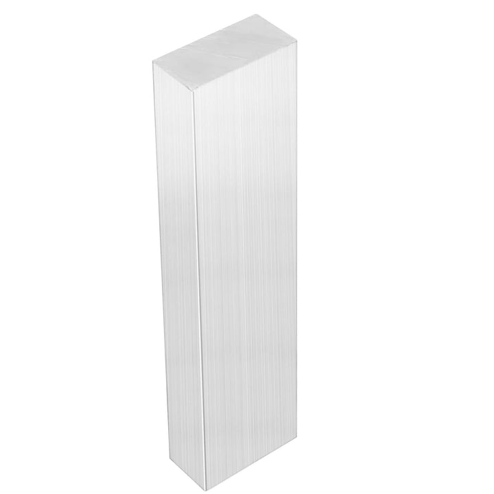 3 PCS 1 x 2 Inch Aluminum Bar, 8 Inch Long +0/-.05 Inch Aluminum 6061 Flat Bar Block Solid Mill Stock, General Purpose Aluminum Tooling Flat Bar Stock for Milling Lathe Work, 25 x 50 x 200MM