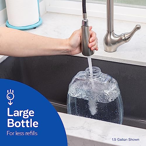Pet Cafe Cat and Dog Water Dispenser - Water Bowl for Cats and Dogs, USA Made, 3 GAL, Pearl Ash Blue