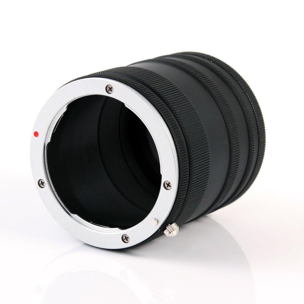 Macro Extension Tube Ring Kit for Sony E-Mount Camera Lens NEX-5R 5T 5N NEX-6 NEX-7 a7 a7S a7R a7II a7SII a7RII a6500 a6300 a6000 a5100 a5000 a3500 FS700 VG30 VG900 for Close-up Photography