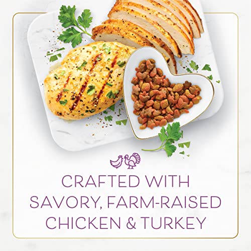 Dry Cat Food with Savory Farm-Raised Chicken and Turkey - 3 lb. Bag