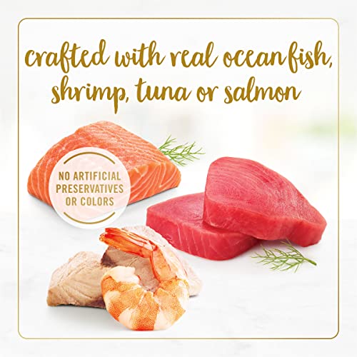 Purina Grilled Wet Cat Food Seafood Collection in Wet Cat Food Variety Pack - (Pack of 24) 3 oz. Cans
