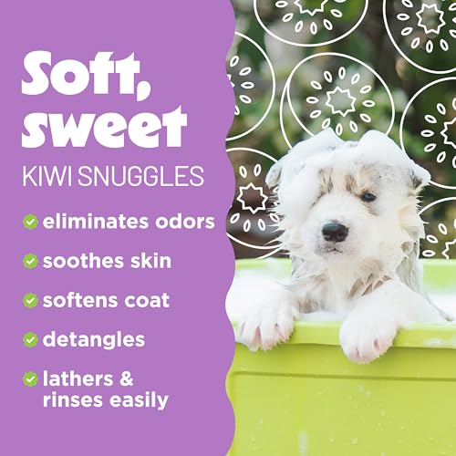 Dog Conditioner, Easy Detangling & Moisturizing Conditioner, Puppy Safe, Made in The USA, Kiwi & Cocoa Butter Scent, 20oz.