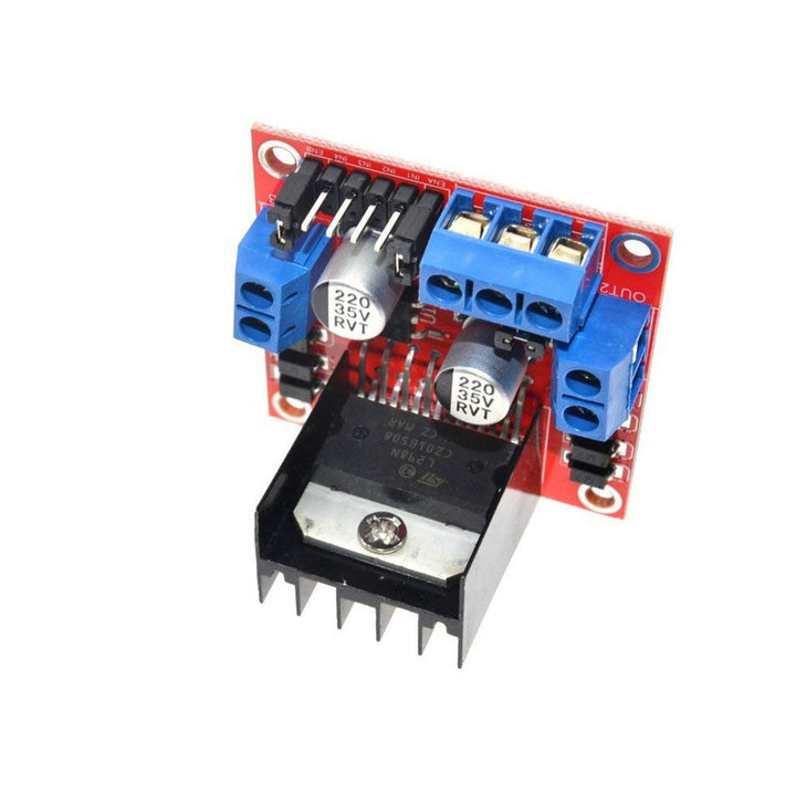 # L298N Motor Drive Controller Board Module for Electric Projects Arduino Smart car Power UNO MEGA R3 Mega2560, Pack of 2