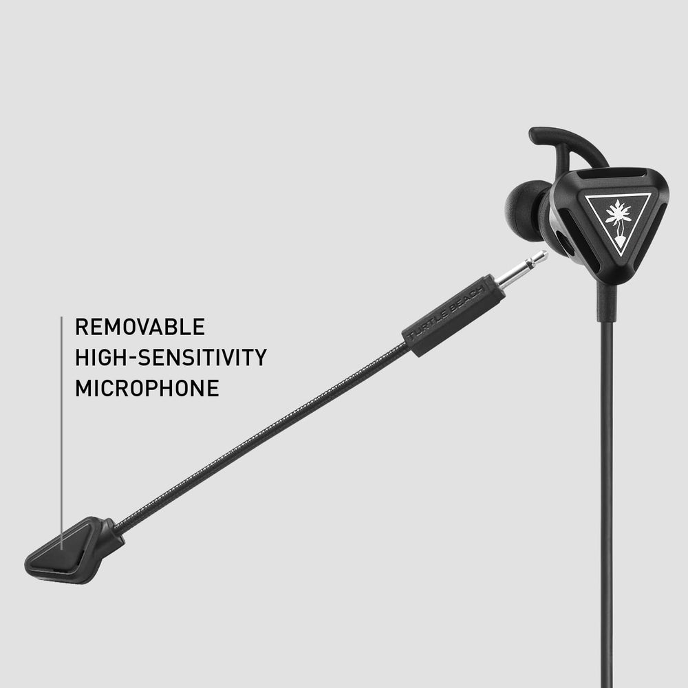Battle Buds In-Ear Gaming Headset - Mobile & PC with 3.5mm, Xbox Series X|S, Xbox One, PS5, PS4, PlayStation, Switch – Lightweight, In-Line Controls – Black