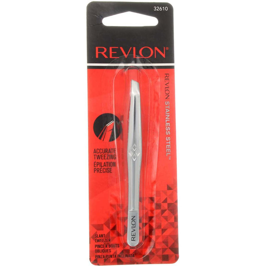 Revlon Stainless Steel Accurate Tweezing 1 ea ( Pack of 2 )