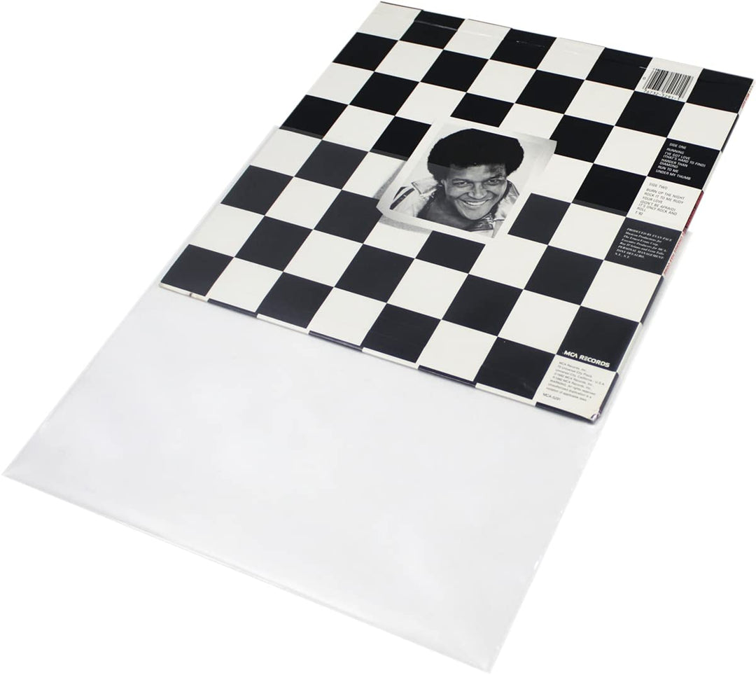(100) 12 Record Outer Sleeves - EXTRA HEAVY DUTY 4 Mil Thick - Soft Polyethylene - 12-3/4 x 12-1/2 - Archival Quality