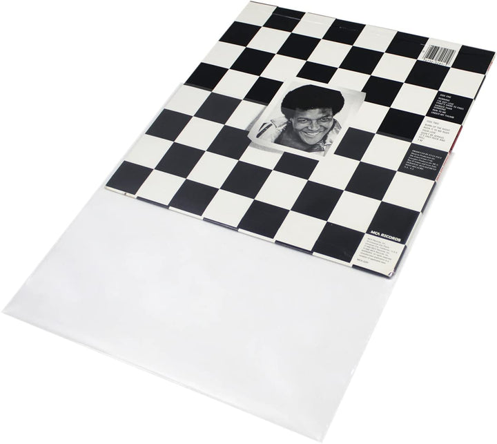 (100) 12 Record Outer Sleeves - EXTRA HEAVY DUTY 4 Mil Thick - Soft Polyethylene - 12-3/4 x 12-1/2 - Archival Quality