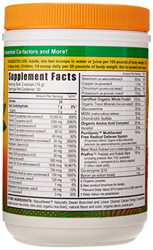 Beyond Tangy Tangerine 2.0 Citrus Peach Fusion Multi-Vitamin & Mineral Complex - Made with Natural & Whole Foods | 8,000 ORAC (3 Canisters)