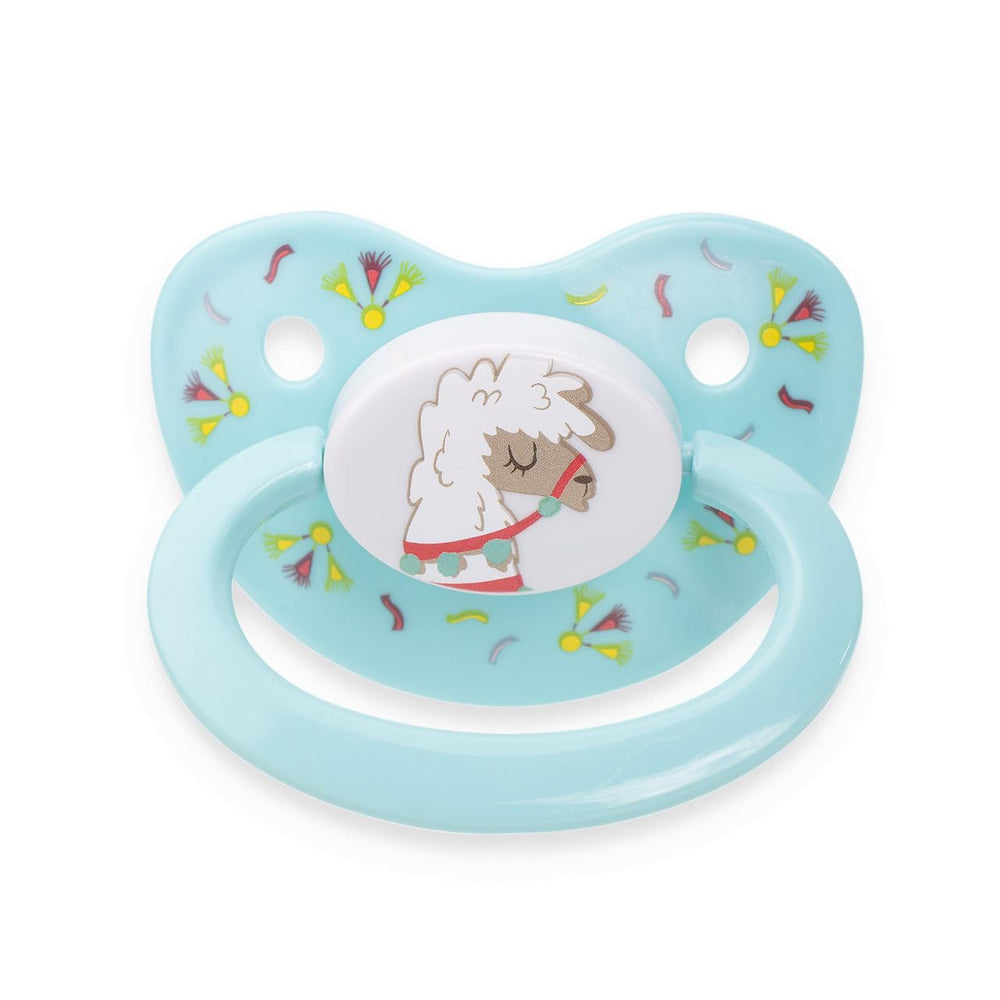 -Alpaca - Adult Pacifier with Lanyard and Clip (2 Pack)