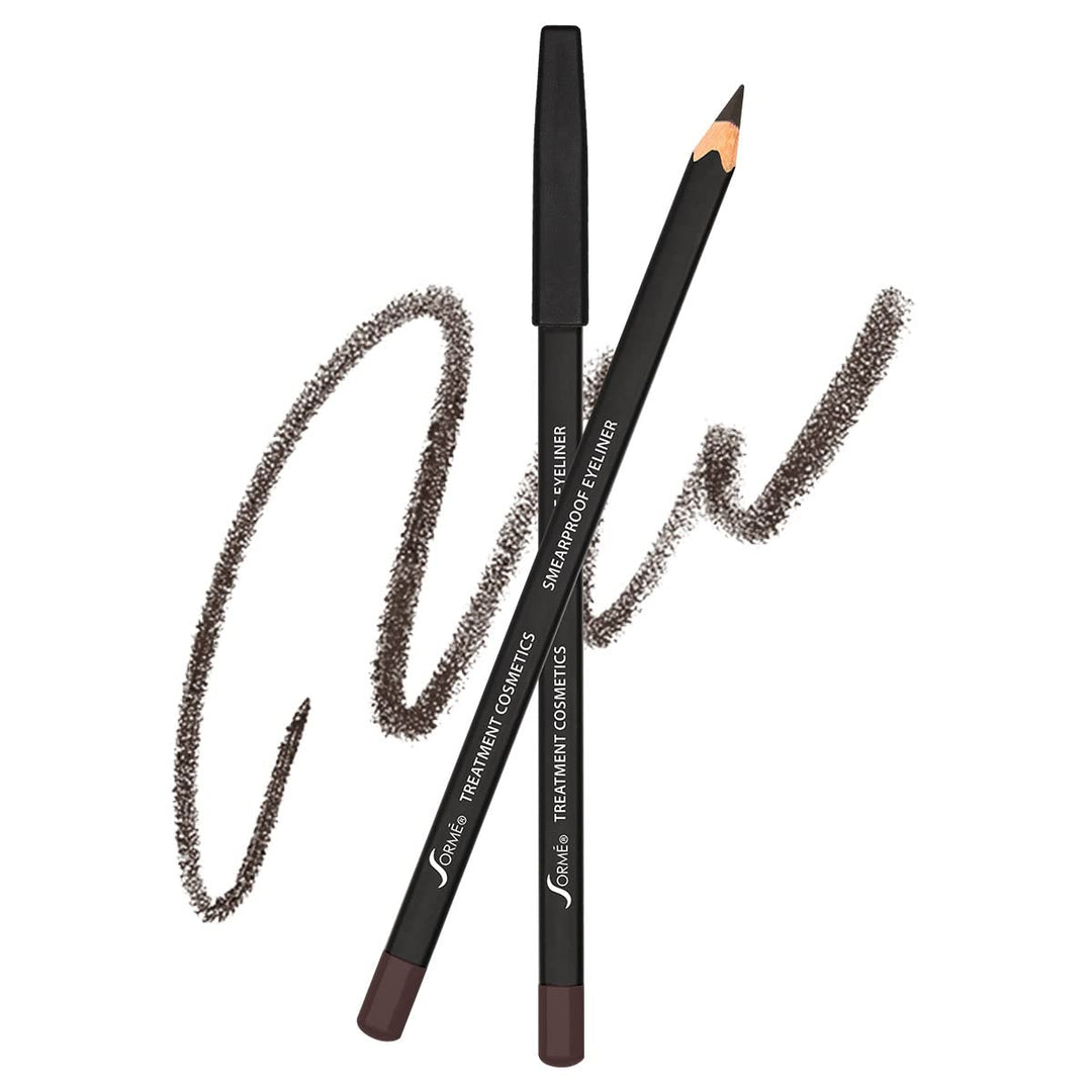 Sorme Cosmetics Waterproof Smear Proof Eyeliner, Black Brown, 0.06 Ounce