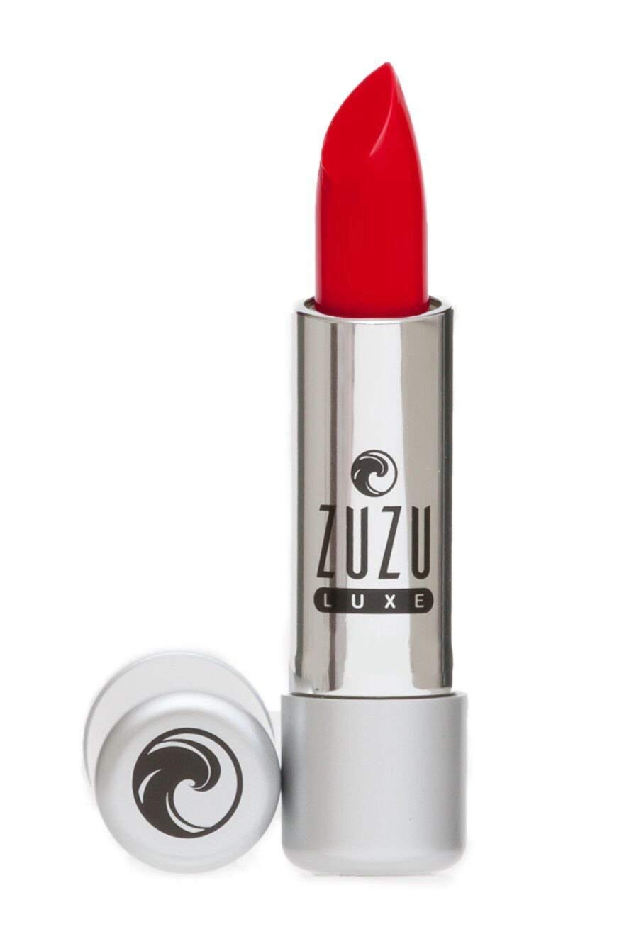 Lip Color Lipstick (Starlet - Candy Apple Red/Cool Crème), Natural Ultra-Hydrating Lipstick, Paraben Free, Vegan, Gluten-free, Cruelty-free, Non GMO, 0.13 oz