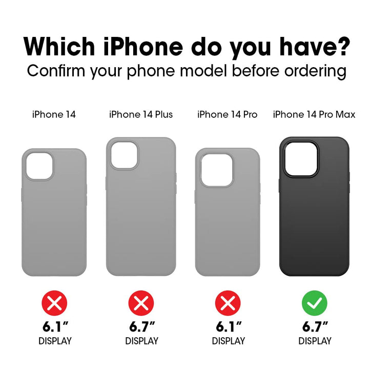 Symmetry Series Series for iPhone 14 Pro Max (ONLY) - Black