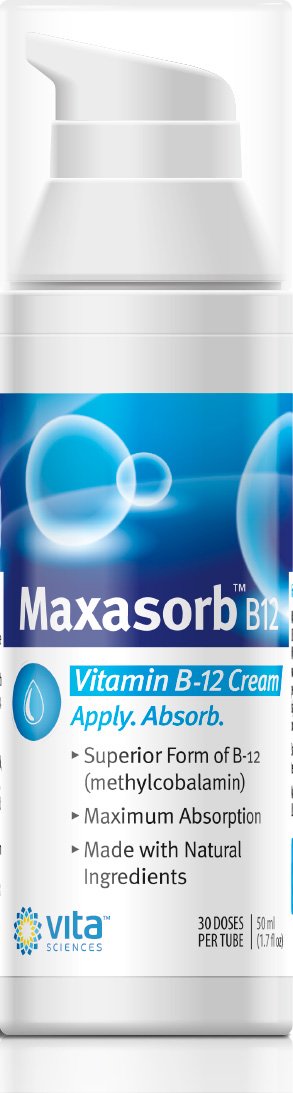 Vitamin B12 Cream Methyl B-12, Methylcobalamin B12 1000 mcg Energy, Health & Vibrant Skin, Powerful Topical B12 Skin Cream - Helps with Eczema & Psoriasis.Energy Like B12 Patch