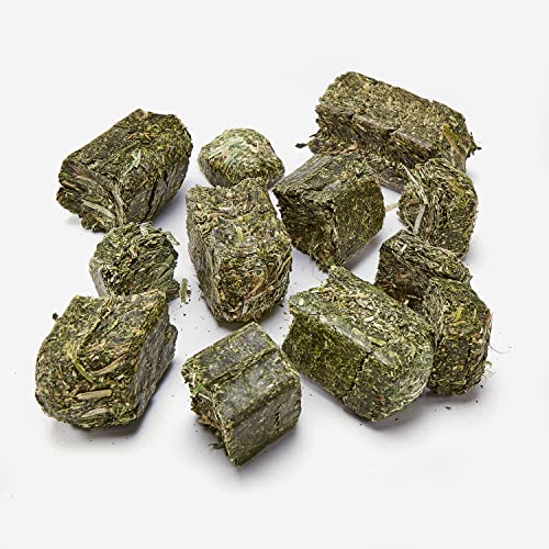 Alfalfa Cubes for Rabbits, Guinea Pigs, and Other Small Animals, 15 oz