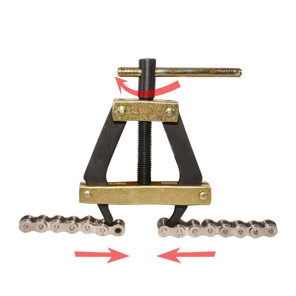 Roller Chain Puller Holder for Chain #60, 80 and 100 Motorcycle Bicycle Go Kart ATV Chains Replacement
