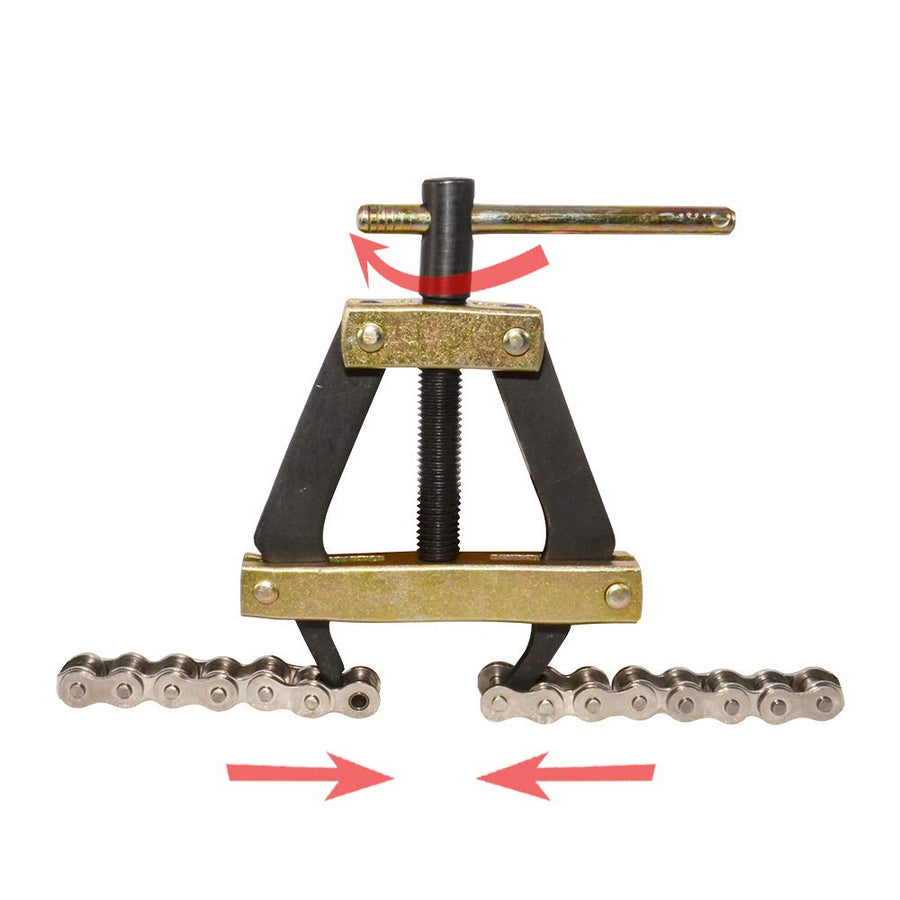 Roller Chain Puller Holder for Chain #60, 80 and 100 Motorcycle Bicycle Go Kart ATV Chains Replacement