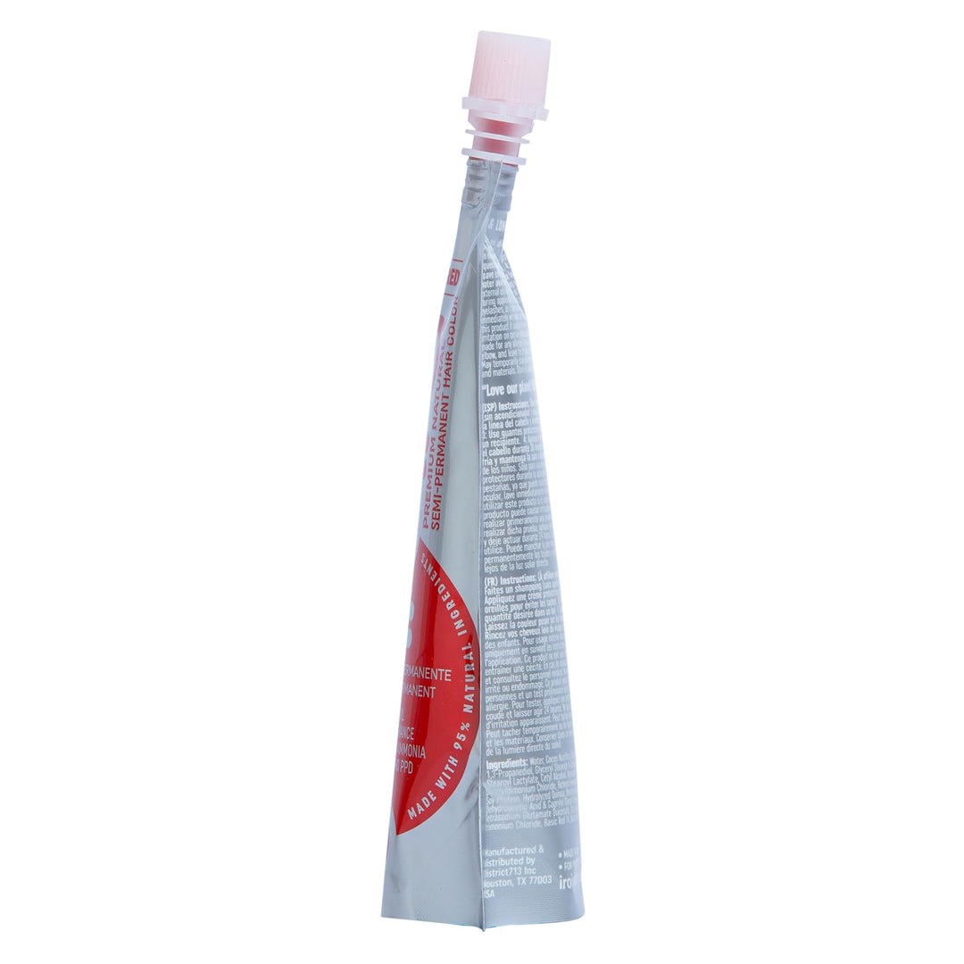 IROIRO Premium Natural Semi-Permanent Hair Color 90 Iro Red (4oz)