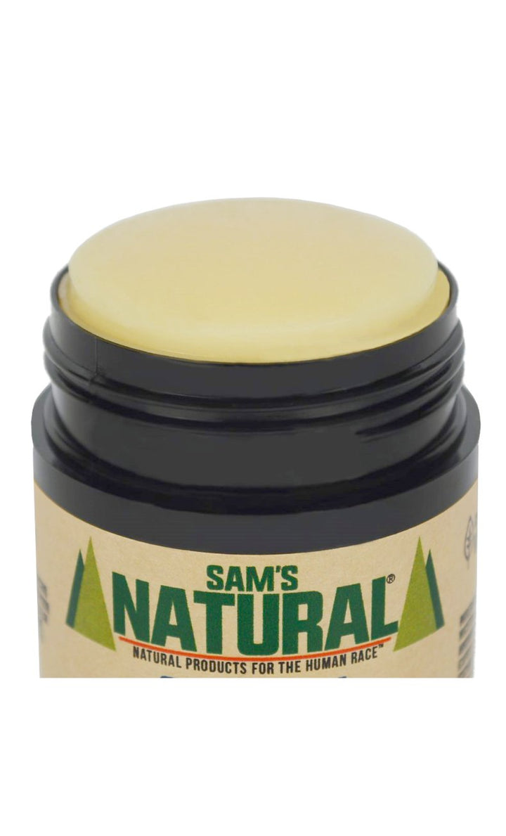 Sam’s Natural Deodorant - Patchouli - Holiday Gifts - Stocking Stuffers - Aluminum Free DEO - No phthalates, parabens, sulfates, or dyes - For Men, Women, Unisex - Vegan, Cruelty Free - 3 oz
