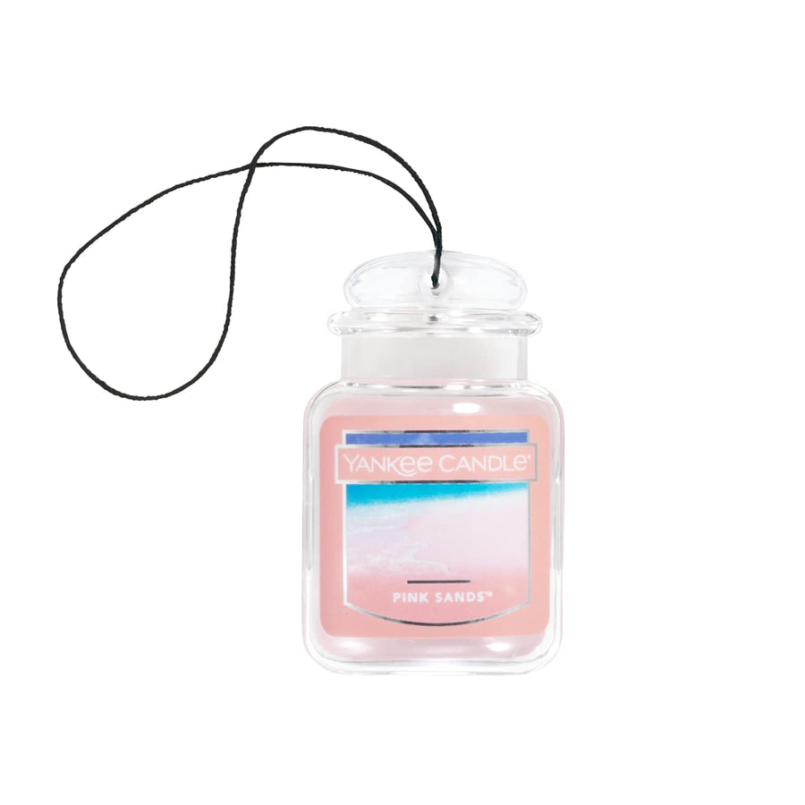 Car Air Fresheners, Hanging Car Jar® Ultimate Pink Sands™ Scented, Neutralizes Odors Up To 30 Days