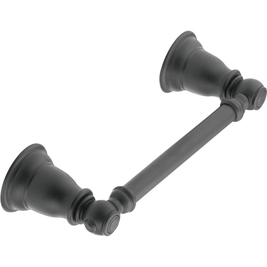 YB5408WR Kingsley Double Post Pivoting Toilet Paper Holder, Wrought Iron