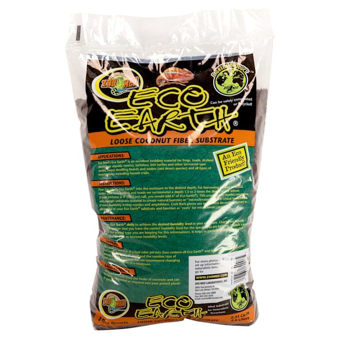 Eco Earth Loose Coconut Fiber Substrate, 8 Quarts