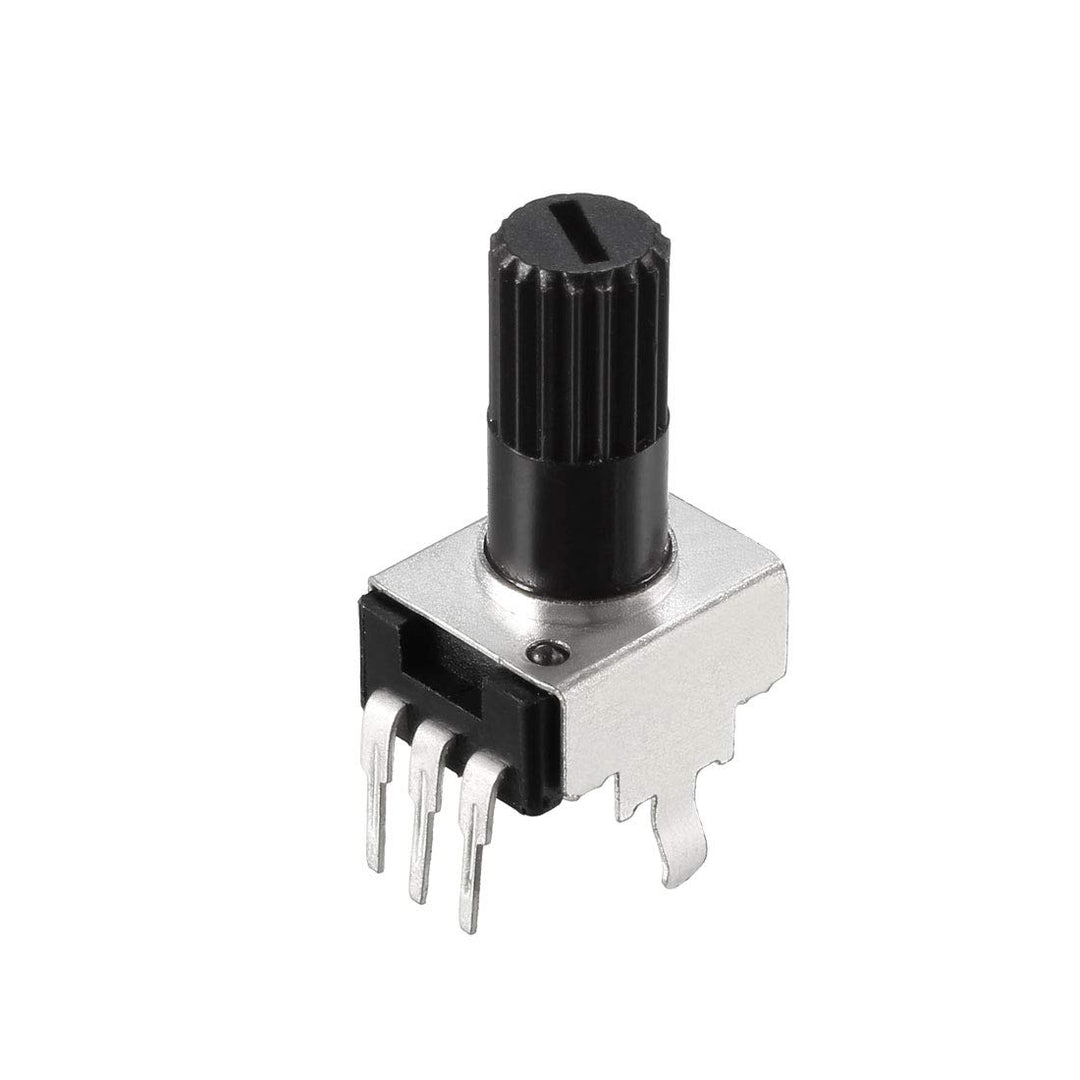 Potentiometer 1M Ohm Variable Resistors Single Turn Rotary Carbon Film 10pcs