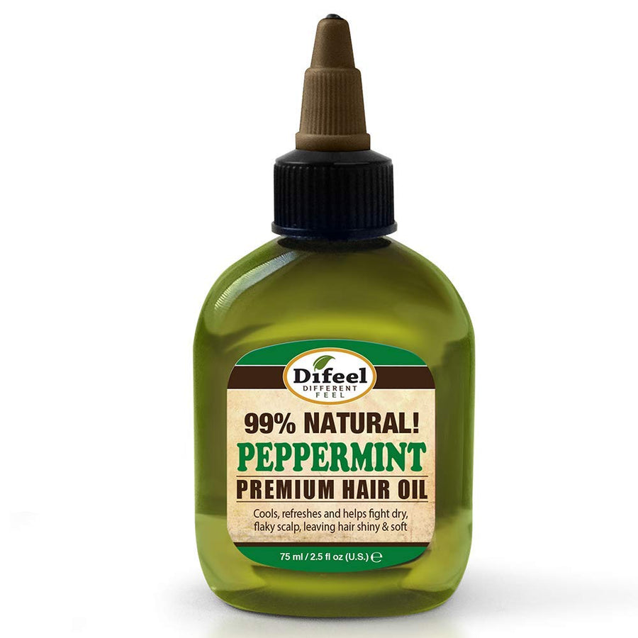 Premium Natural Hair Care Oil, Peppermint
